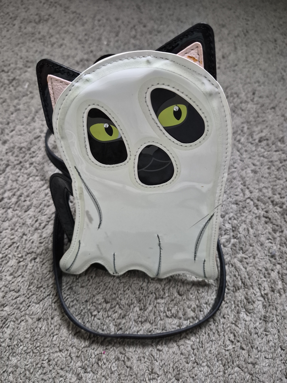 Betsey Johnson Glow-in-the-Dark Ghost Crossbody Bag 👻✨